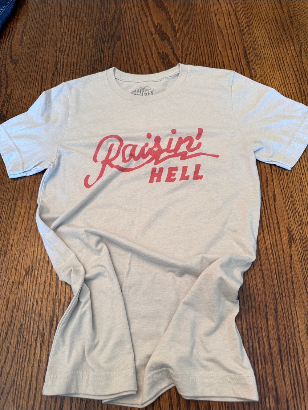 Raisin’ Hell Graphic Tee Western Cowgirl Rodeo Country Festival Top wild junkie